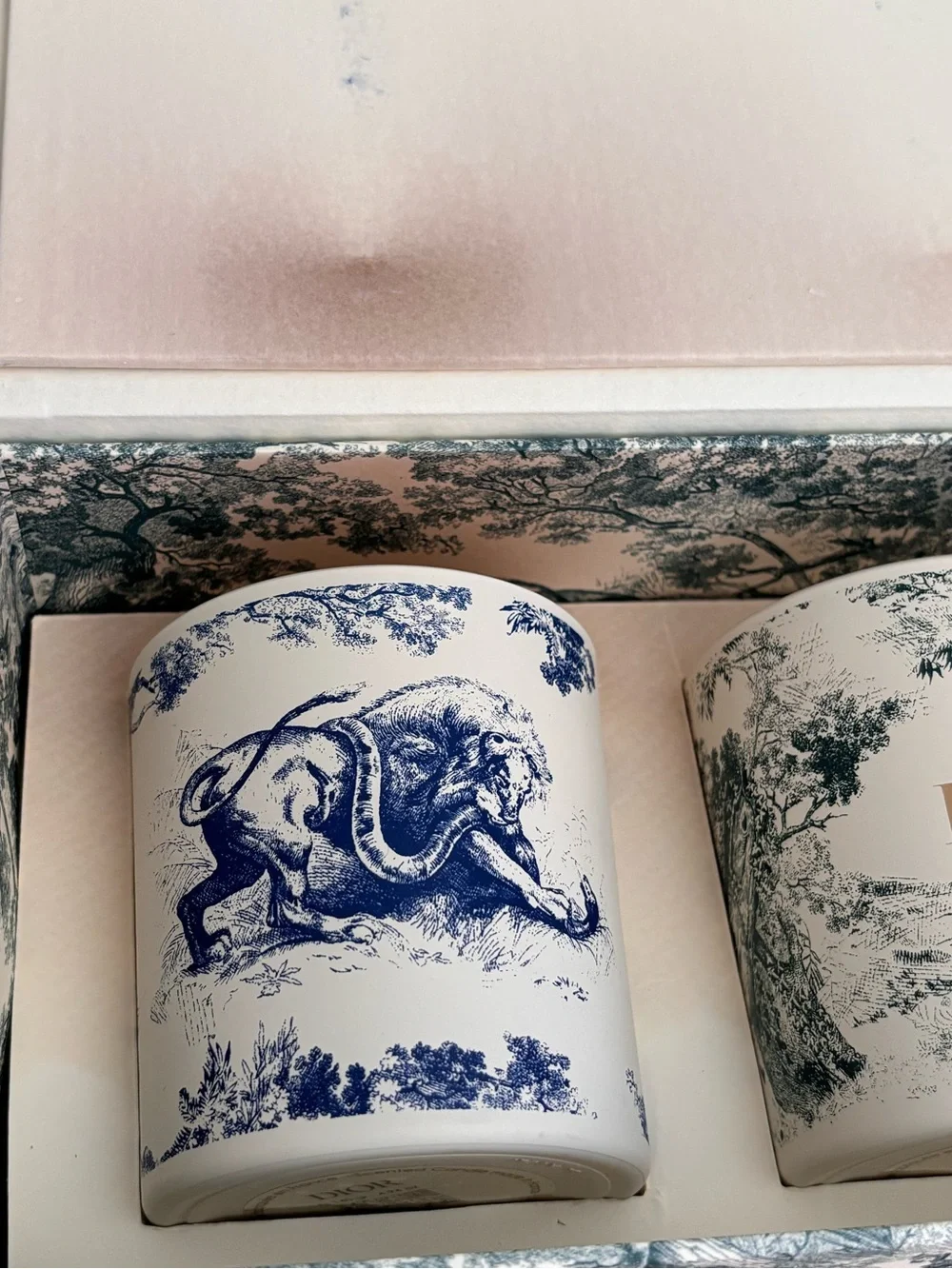 Dior Toile de Jouy Scented Candle Set of 3